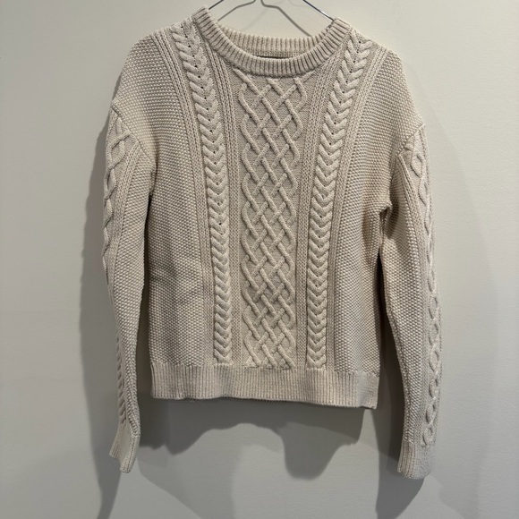 J. Crew Sweaters - J. Crew Cream Cable Knit Sweater